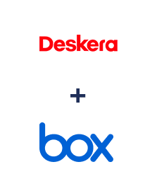 Integración de Deskera CRM y Box