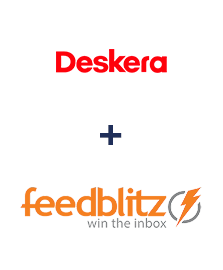 Integración de Deskera CRM y FeedBlitz