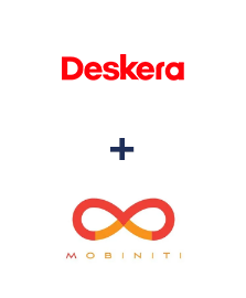 Integración de Deskera CRM y Mobiniti