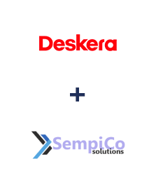 Integración de Deskera CRM y Sempico Solutions