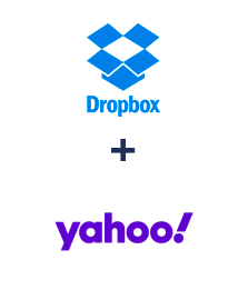 Integración de Dropbox y Yahoo!