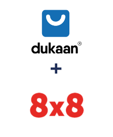 Integración de Dukaan y 8x8