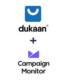 Integración de Dukaan y Campaign Monitor