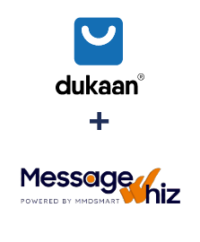 Integración de Dukaan y MessageWhiz