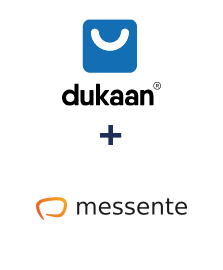 Integración de Dukaan y Messente