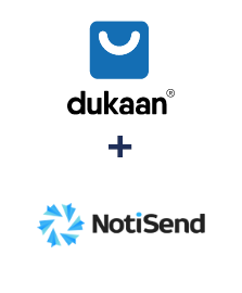 Integración de Dukaan y NotiSend Integración de Dukaan y NotiSend