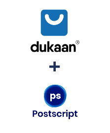 Integración de Dukaan y Postscript