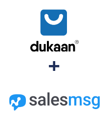 Integración de Dukaan y Salesmsg