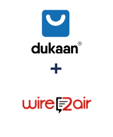 Integración de Dukaan y Wire2Air