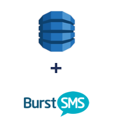 Integración de Amazon DynamoDB y Burst SMS