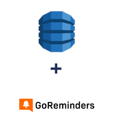 Integración de Amazon DynamoDB y GoReminders