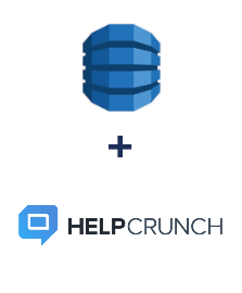 Integración de Amazon DynamoDB y HelpCrunch