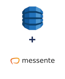 Integración de Amazon DynamoDB y Messente