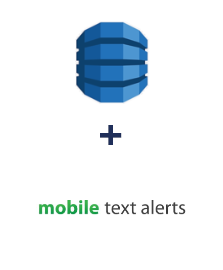 Integración de Amazon DynamoDB y Mobile Text Alerts