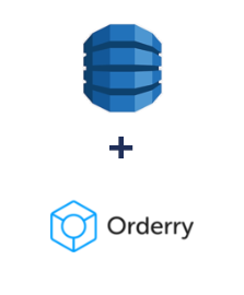 Integración de Amazon DynamoDB y Orderry