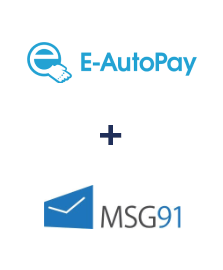 Integración de E-Autopay y MSG91