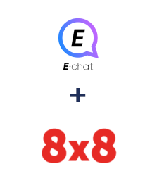 Integración de E-chat y 8x8