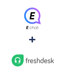 Integración de E-chat y Freshdesk