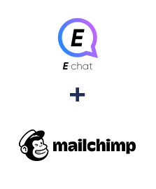 Integración de E-chat y MailChimp