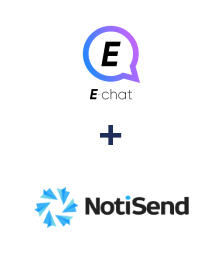 Integración de E-chat y NotiSend Integración de E-chat y NotiSend