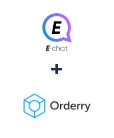 Integración de E-chat y Orderry