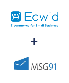 Integración de Ecwid y MSG91