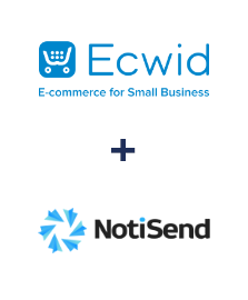Integración de Ecwid y NotiSend Integración de Ecwid y NotiSend
