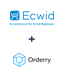 Integración de Ecwid y Orderry