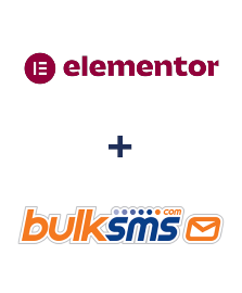 Integración de Elementor y BulkSMS