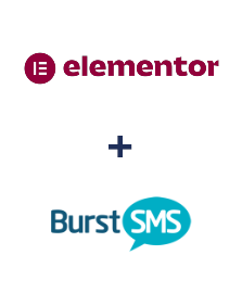 Integración de Elementor y Burst SMS