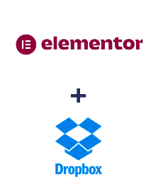 Integración de Elementor y Dropbox