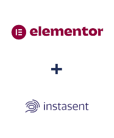 Integración de Elementor y Instasent