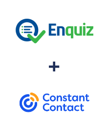 Integración de Enquiz y Constant Contact