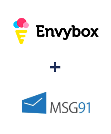 Integración de Envybox y MSG91