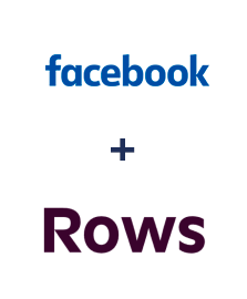 Integración de Facebook y Rows