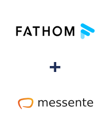 Integración de Fathom y Messente