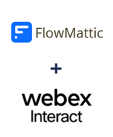 Integración de FlowMattic y Webex Interact