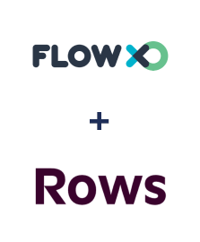 Integración de FlowXO y Rows