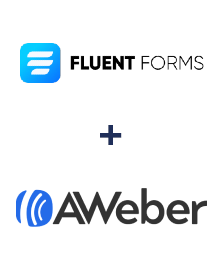 Integración de Fluent Forms Pro y AWeber