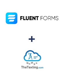 Integración de Fluent Forms Pro y TheTexting