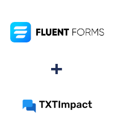 Integración de Fluent Forms Pro y TXTImpact