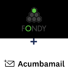 Integración de Fondy y Acumbamail