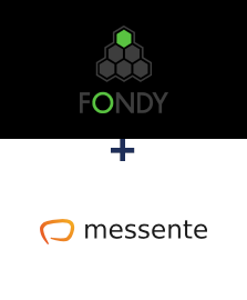 Integración de Fondy y Messente