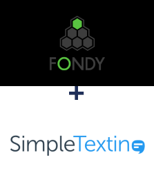 Integración de Fondy y SimpleTexting