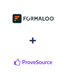 Integración de Formaloo y ProveSource