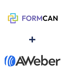 Integración de FormCan y AWeber