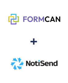 Integración de FormCan y NotiSend Integración de FormCan y NotiSend