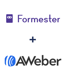 Integración de Formester y AWeber