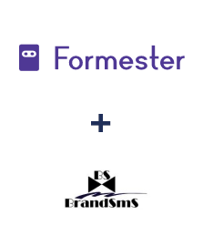 Integración de Formester y BrandSMS 