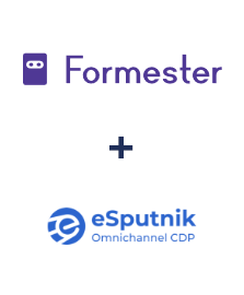 Integración de Formester y eSputnik